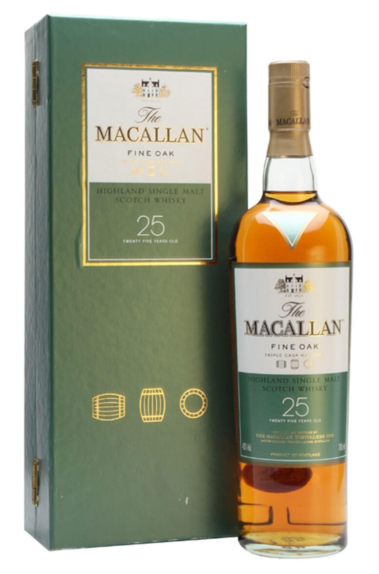Macallan 25 Year-Old Fine Oak